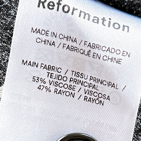 99% NEW REFORMATION DRESS, SIZE 4 SMALL - Picture 3 of 4